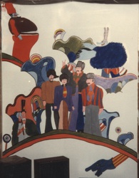 Yellow Submarine wall mural